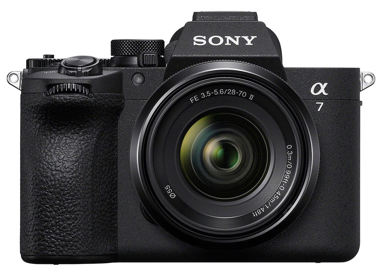 Sony - ILCE-7M5M 33.0 MP Mirrorless Cameras - Black