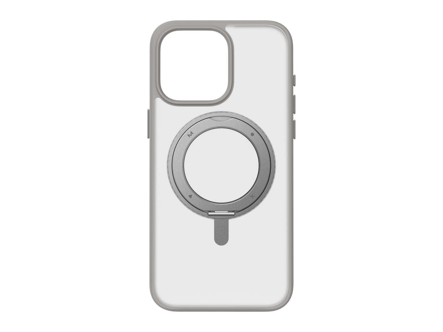 MOMAX - CaseFORM Roller Magnetic Protective Case - iPhone 15 Pro Max - Gray