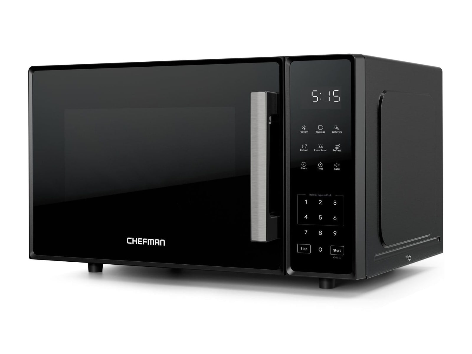 Chefman - 1.1 Cu. Ft. Countertop Digital Microwave Oven Microwaves
