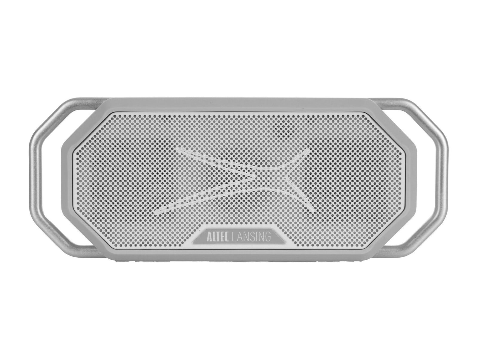 Altec Lansing - HydraWave Bluetooth Portable Speakers - Gray/White