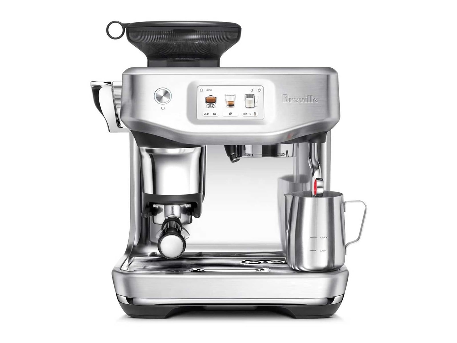 Breville - Espresso Machine the Barista Touch Impress Stainless Steel Coffee Makers