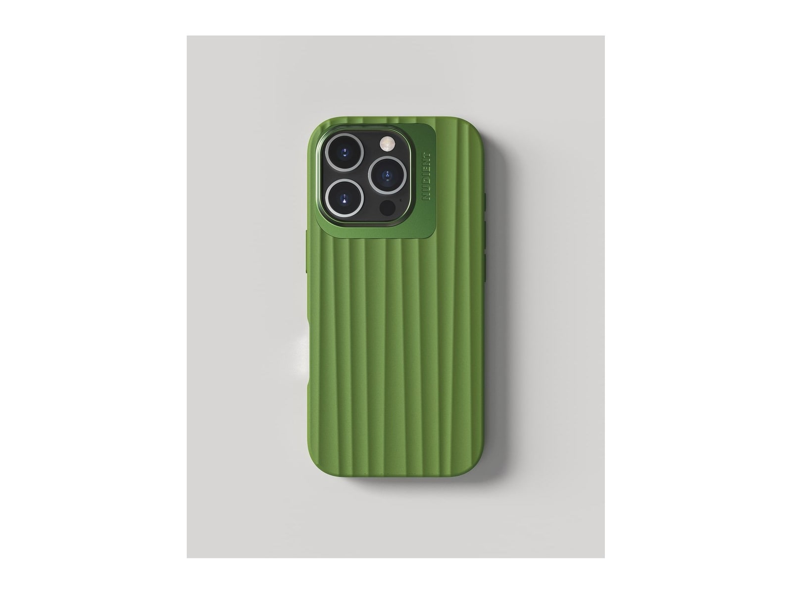 Nudient - Bold Case with MagSafe for iPhone 16 Pro - Khaki