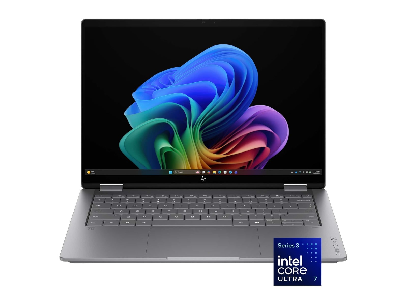 HP - OmniBook X Flip 14-kb0023dx 14" - Intel Core Ultra 7 355 chip - 16GB Memory - 1TB SSD - Meteor Silver