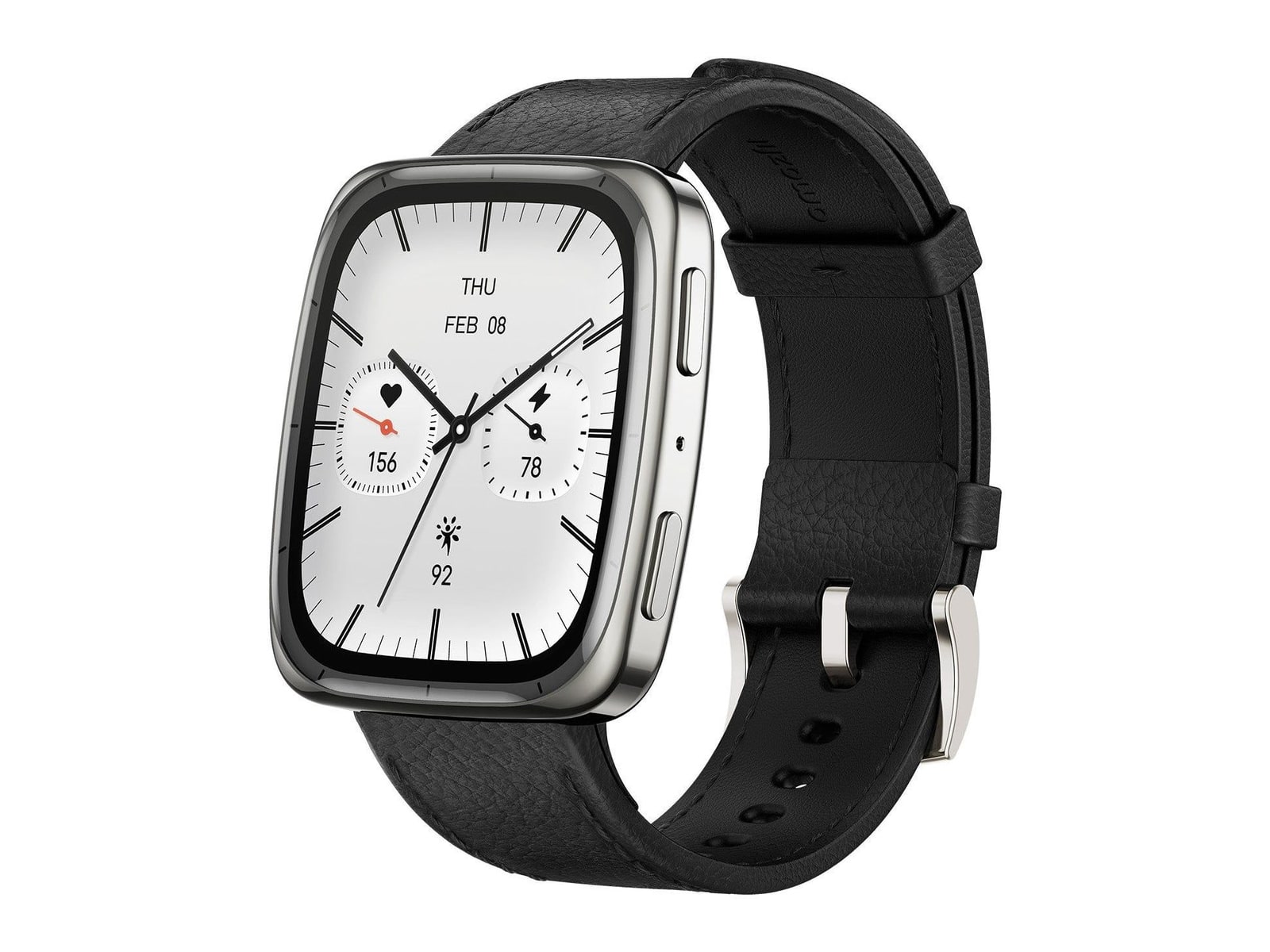 Amazfit - Active 2 Square Smart Watches - Black