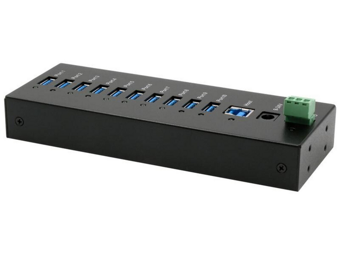 Exsys - EX-11230HMS USB Hubs - Black