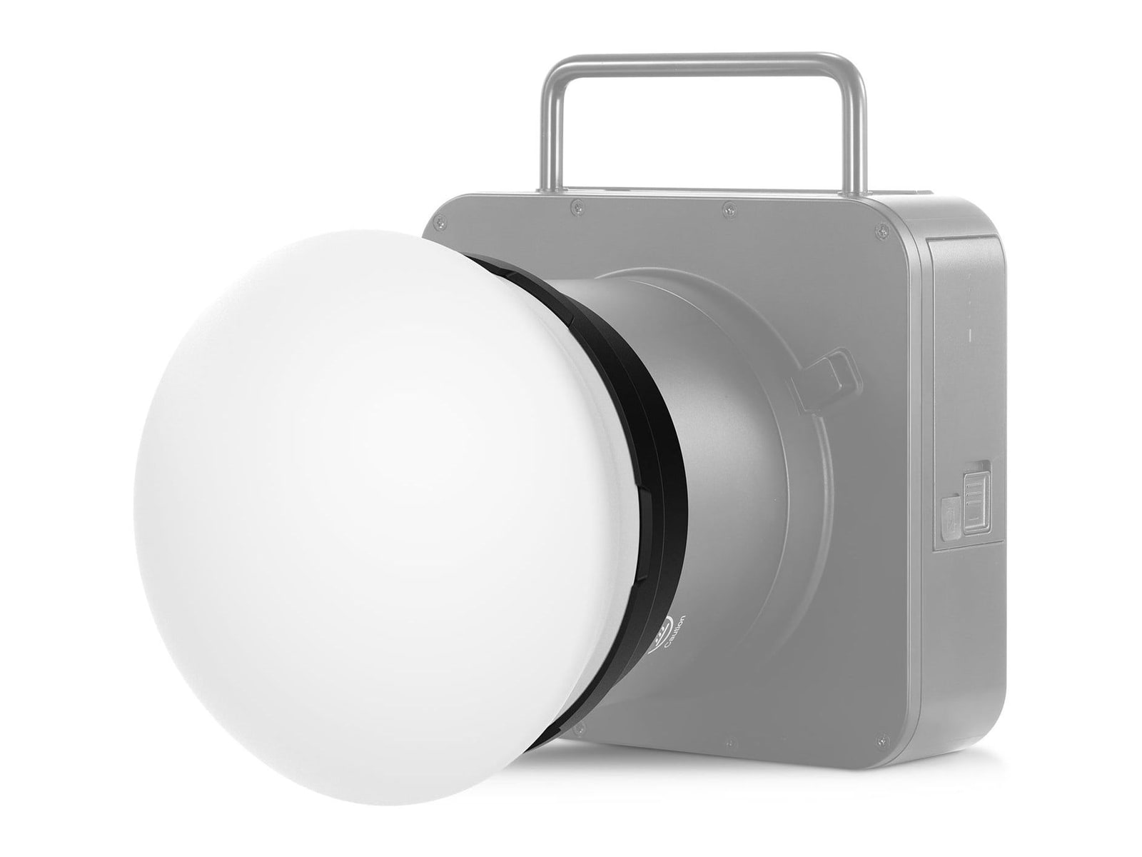 Neewer - CRS10 Silicone Diffuser with Magnetic Adapter Ring for Q4/Q6/Q4PRO Camera Accessories