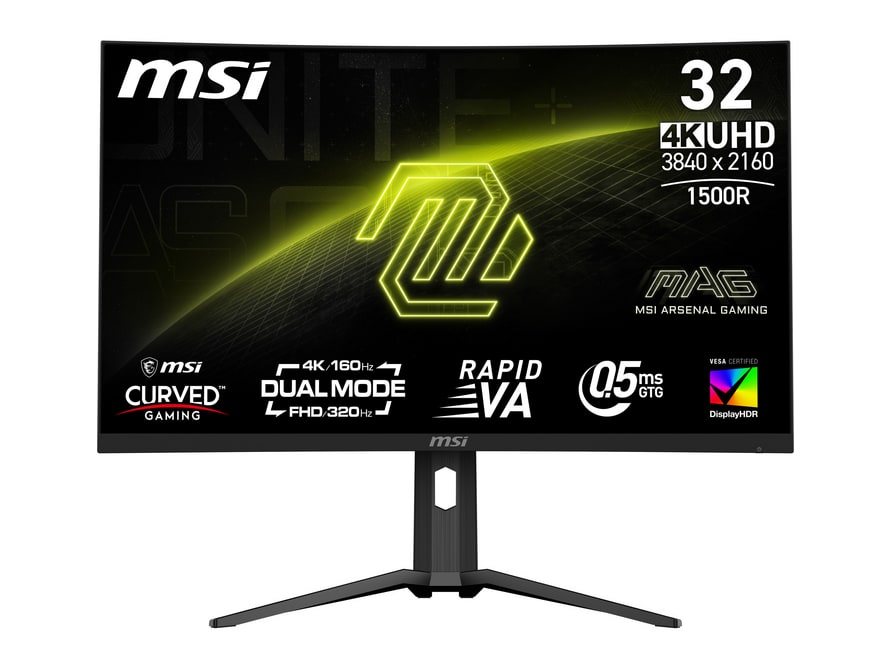 MSI - 31.5" MAG 321CUPDF 4K UHD 160Hz Gaming Monitors