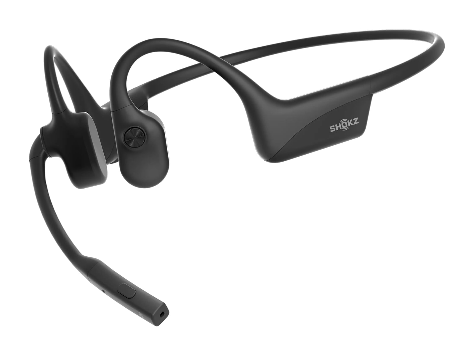 Shokz - OpenComm2 Bluetooth On-Ear Headphones - Black