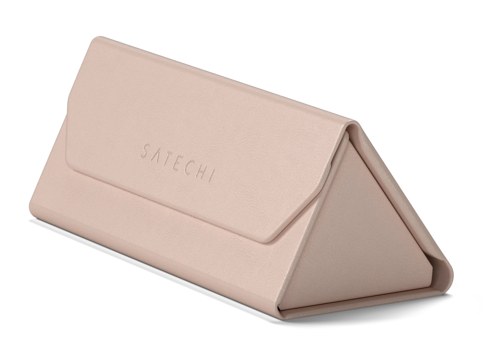 Satechi - Vegan-Leather FindAll Glasses Case Bluetooth Trackers - Desert Rose