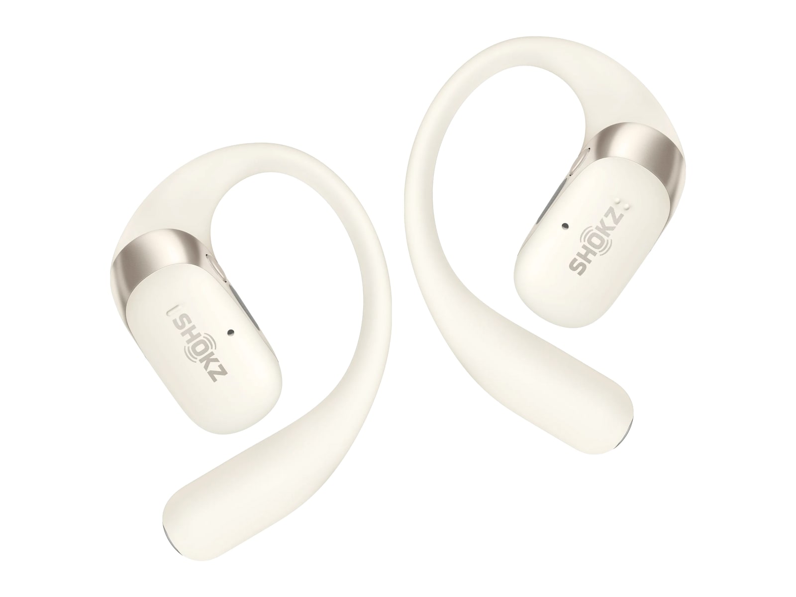 Shokz - OpenFit 2 Bluetooth True Wireless Earbuds - Beige