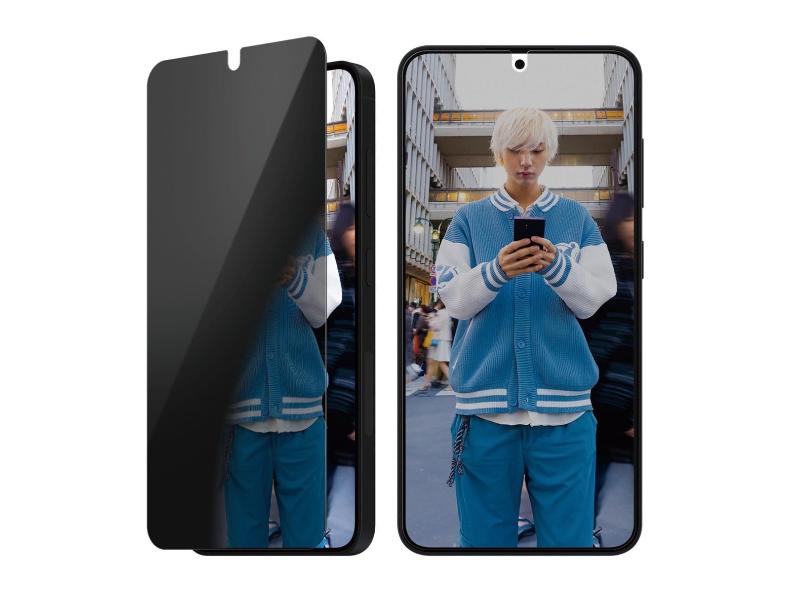PanzerGlass - 2-Way Privacy Screen Protector Samsung Galaxy S25 Ultra-Wide Fit