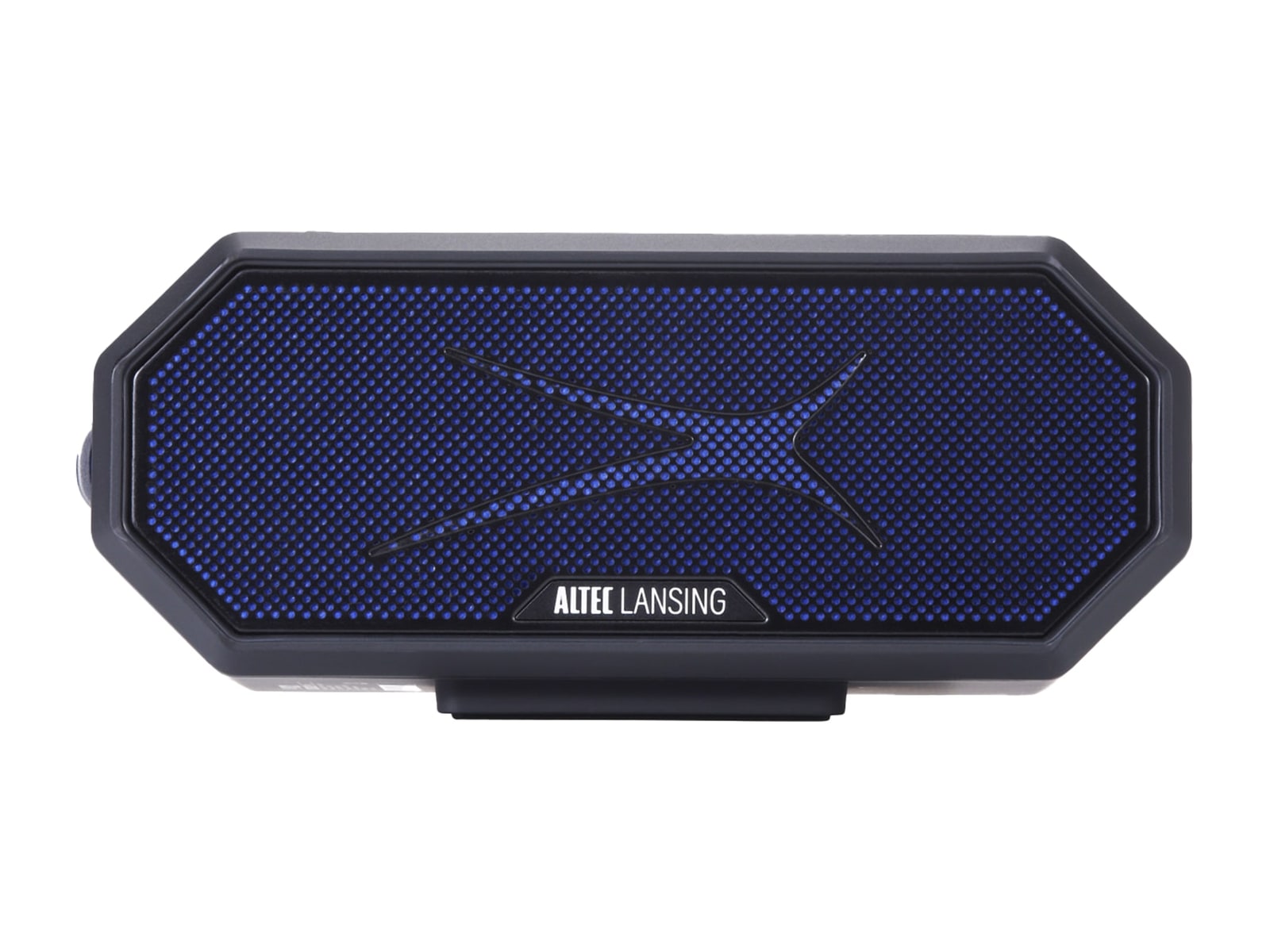 Altec Lansing - HydraBlast 2.0 Bluetooth Portable Speakers - Black/Royal Blue