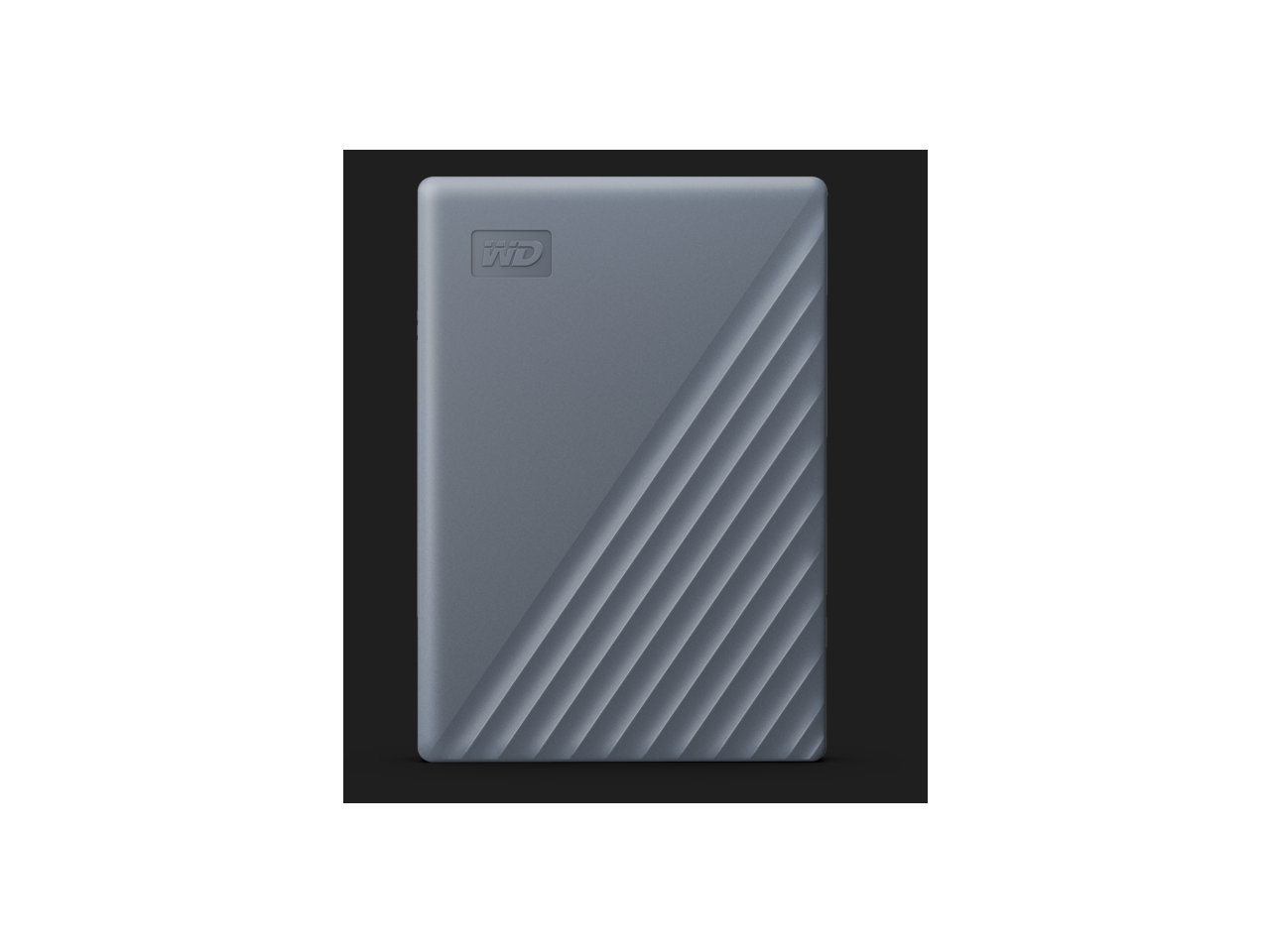 Western Digital - WD My Passport Silicon Grey 5TB Storage Drives - USB 3.2 Gen 1