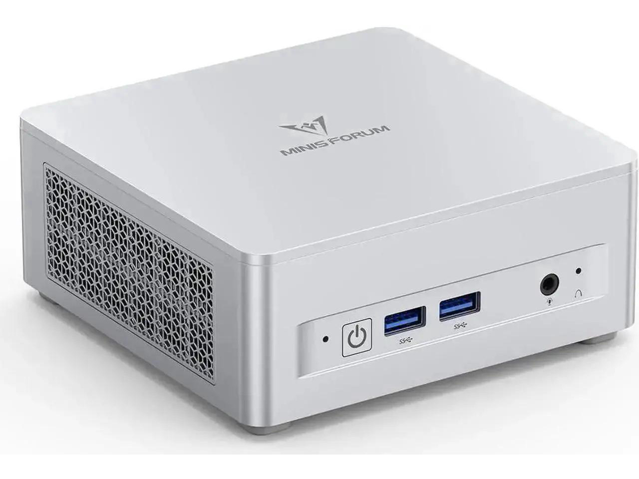 MINISFORUM - UM870 Slim - AMD Ryzen 7 8745H chip - 16GB Memory - 512GB SSD - Silver