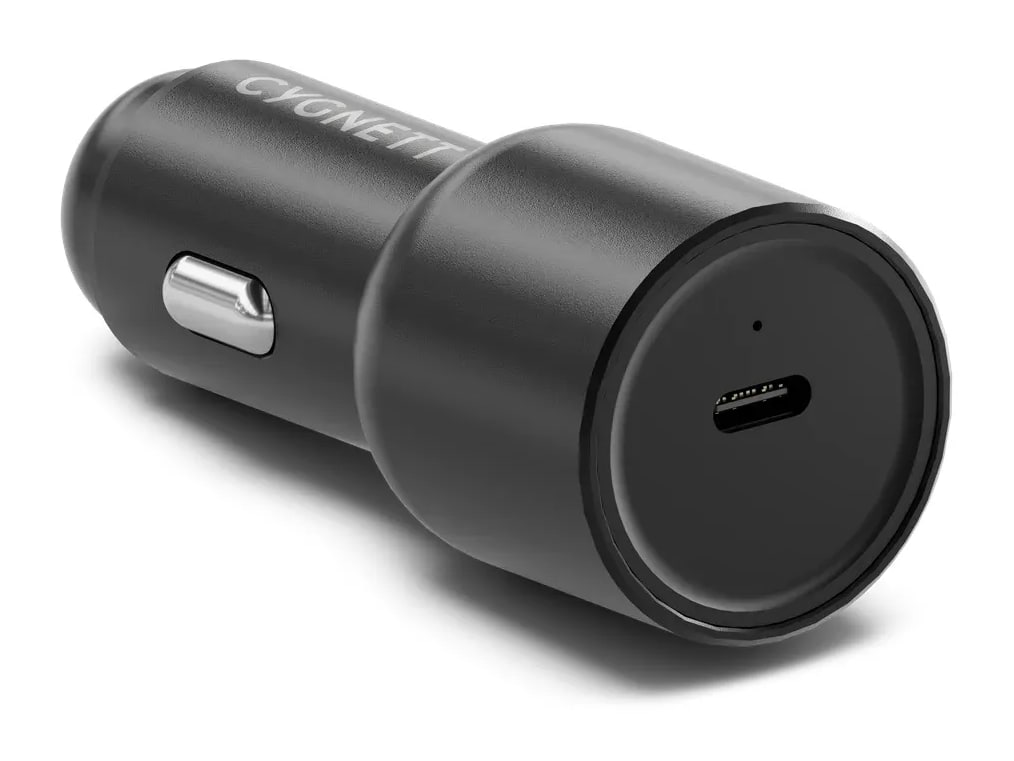 Cygnett - CarPower 65W USB-C Laptop Car Charger - Black Wall Chargers