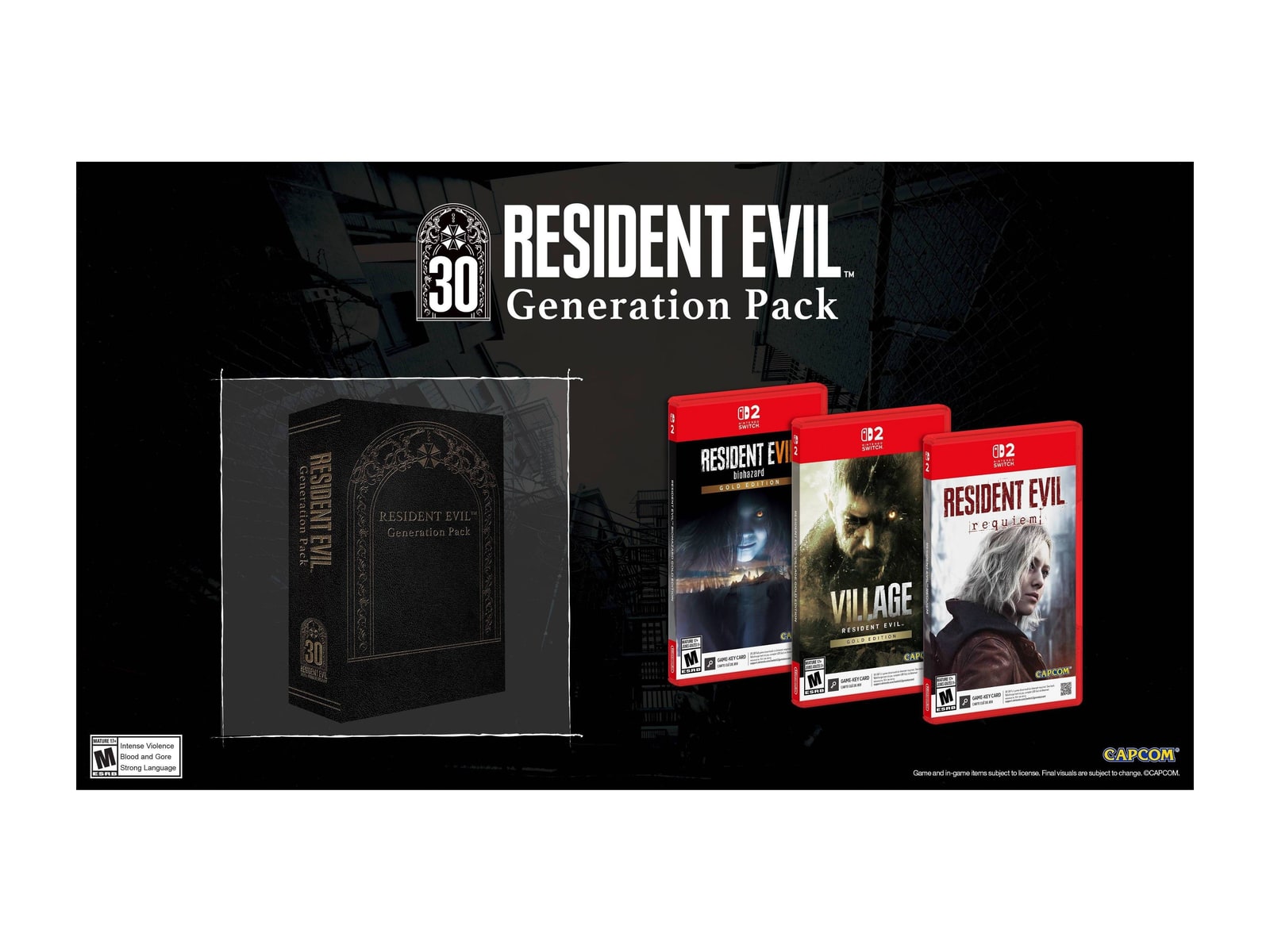 Nintendo - Resident Evil Generation Pack