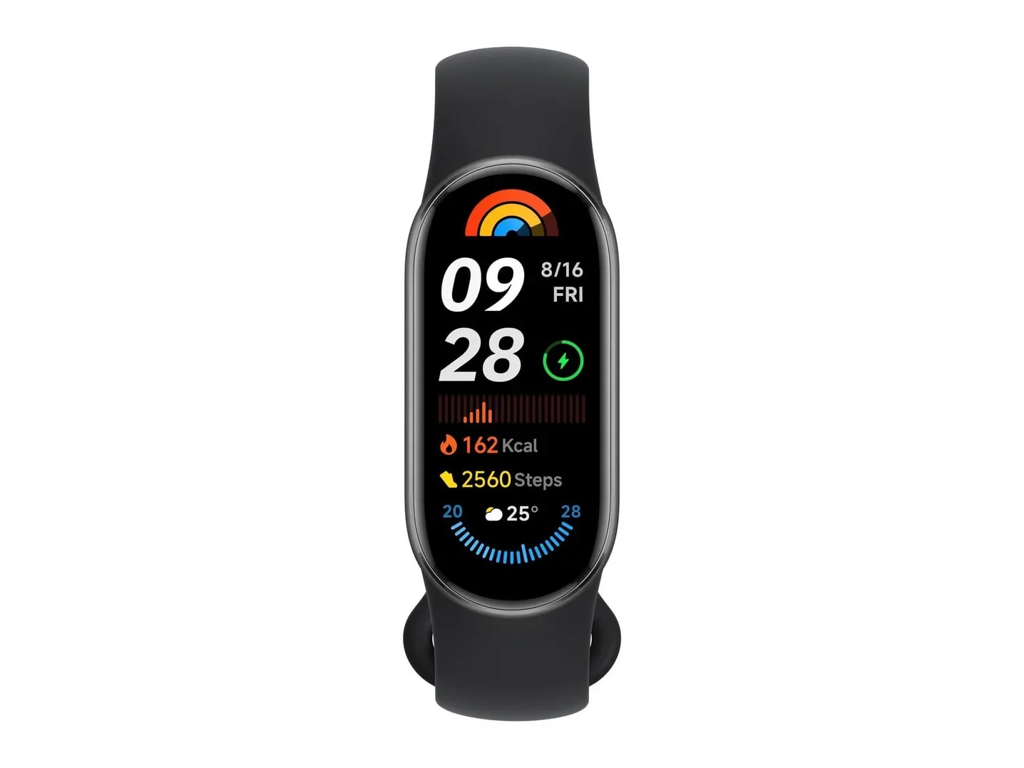Xiaomi - Smart Band 9 Fitness Bands - Black