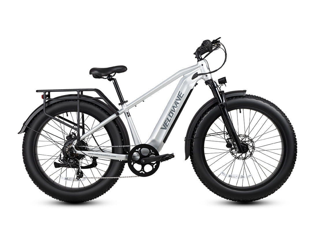 Velowave - Ranger 3.0 Silver Electric Bikes