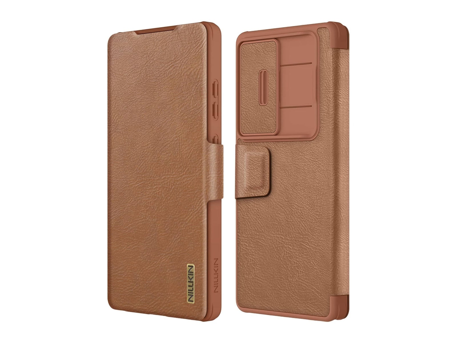 Nillkin - Qin Pro Leather Case - Galaxy S25 Ultra - Brown