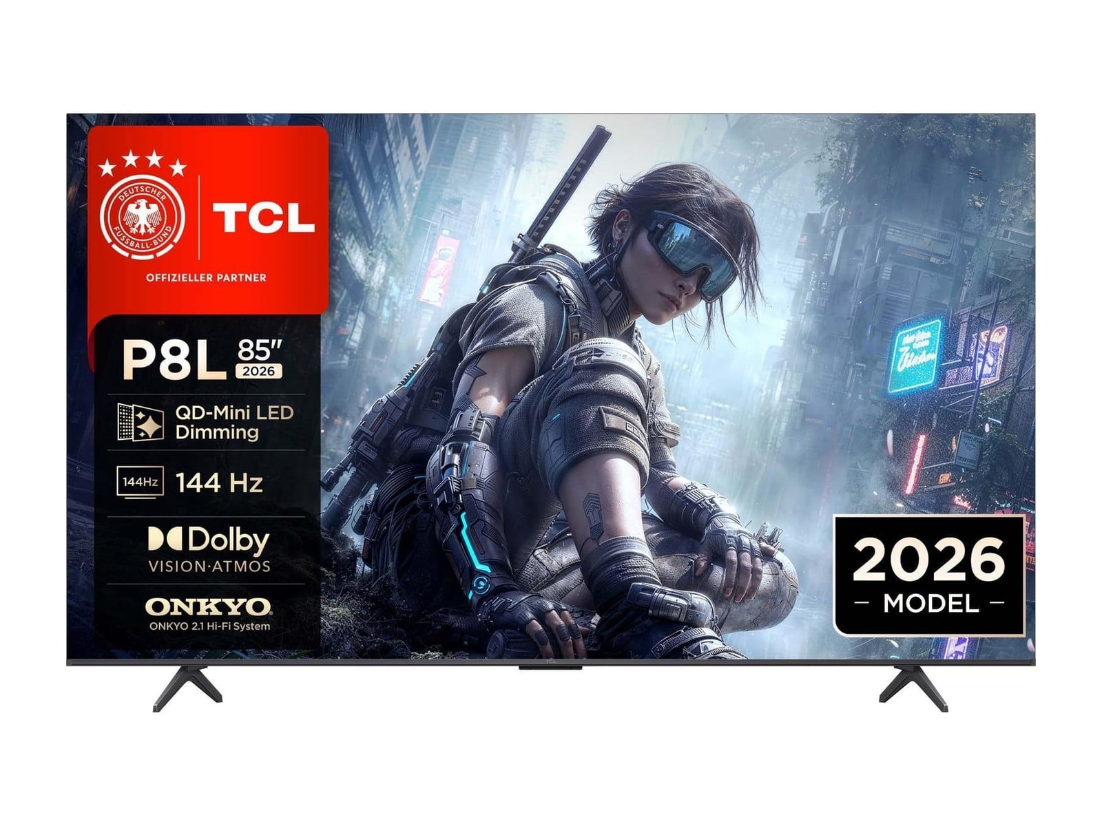 TCL - 85" P8L Series QD-Mini LED 4K/8K TVs (EU)