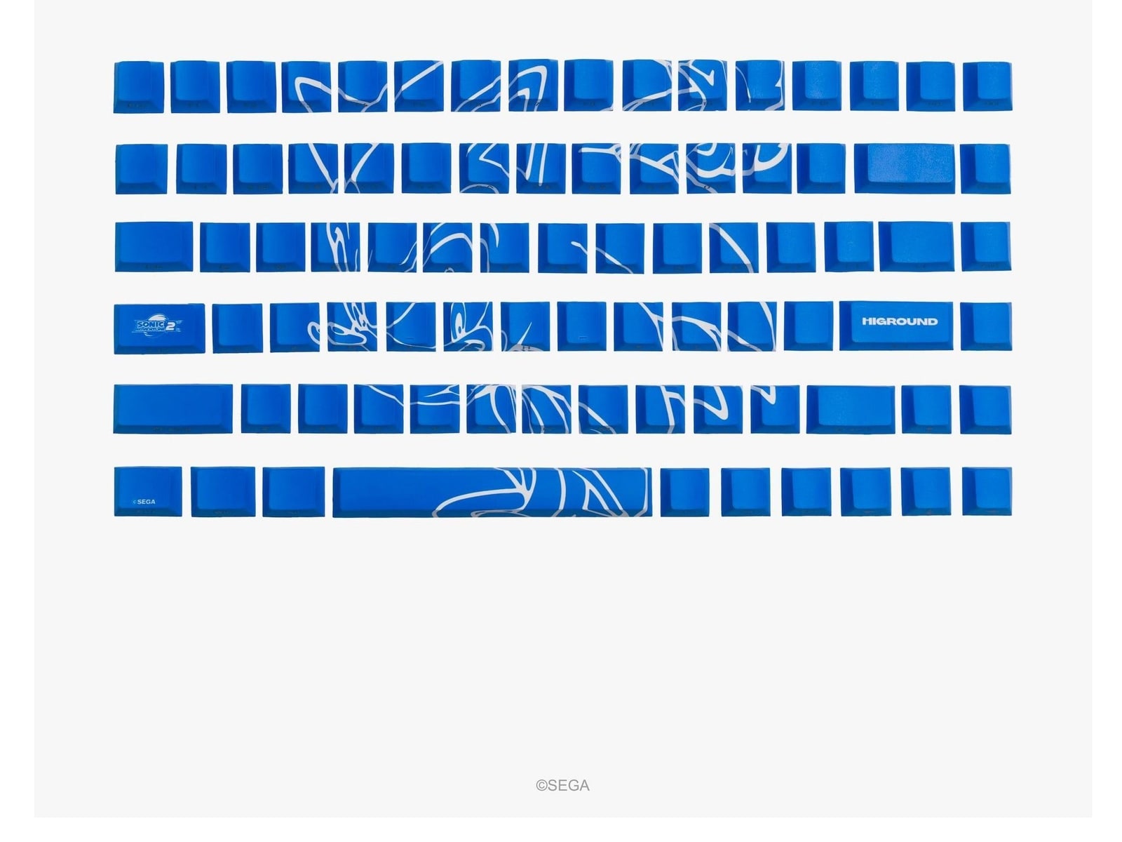 Higround - Sega 84 Keycaps Set Sonic CD