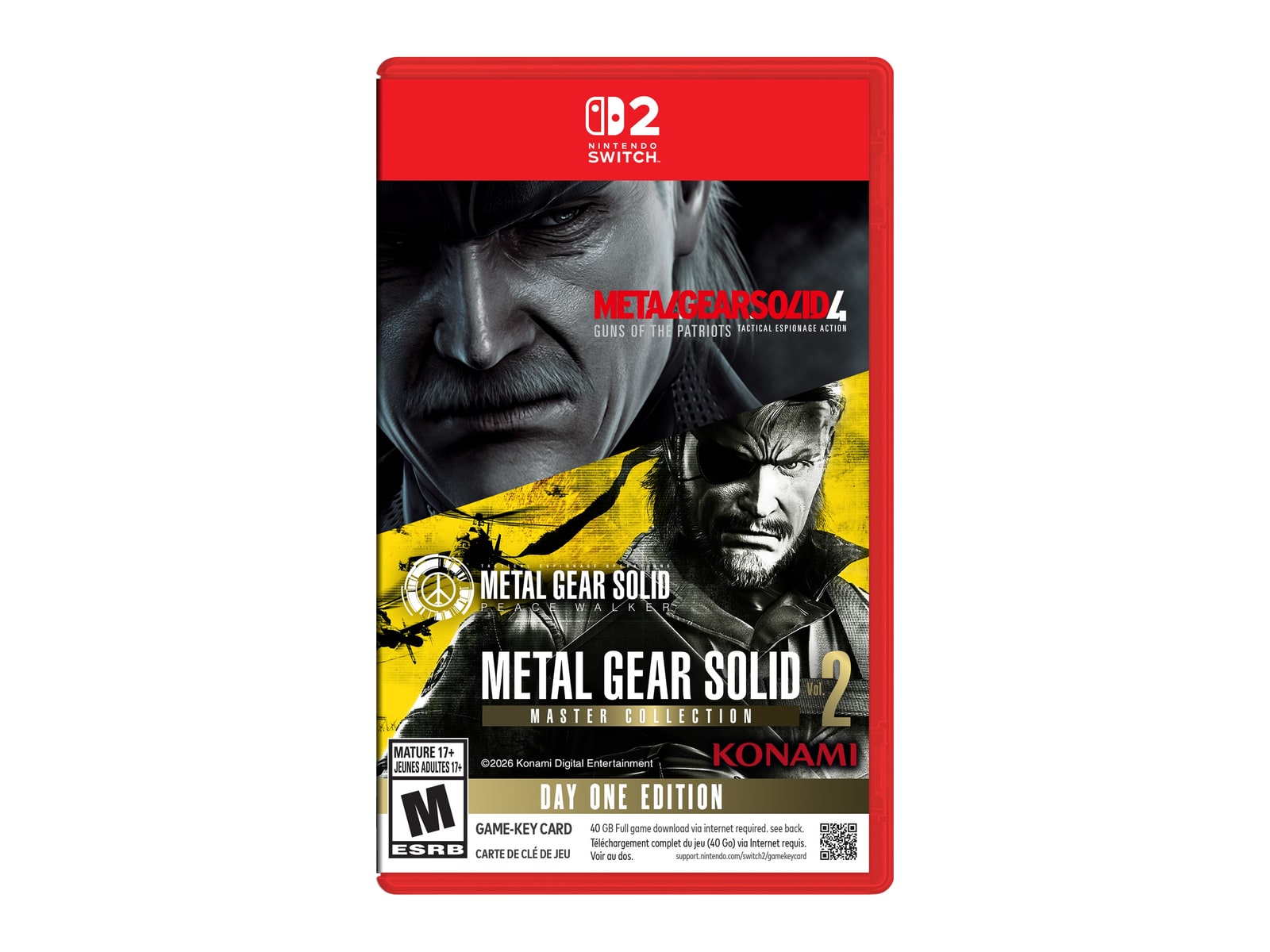 Nintendo - METAL GEAR SOLID: MASTER COLLECTION Vol.2 Nintendo Switch 2
