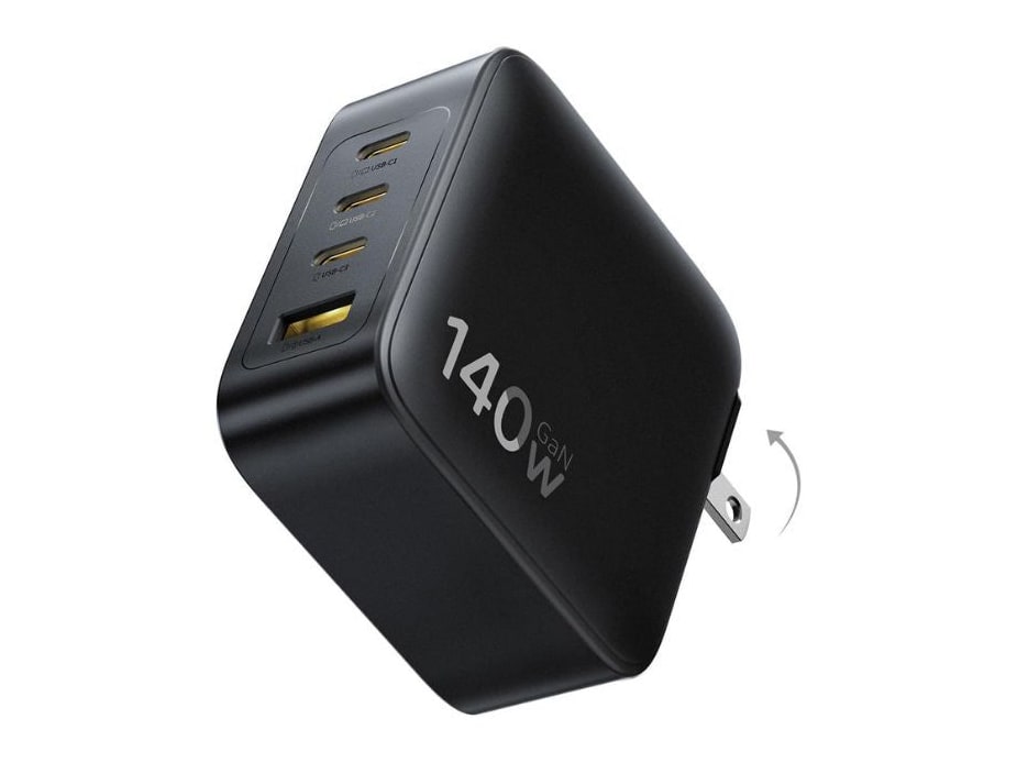 Baseus - EnerFill FH11 GaN Fast Charger 3C+U 140W Wall Chargers