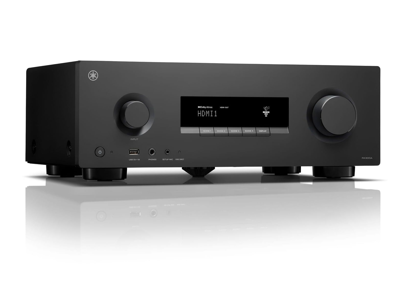 Yamaha - RX300A Receivers & Amplifiers - Black