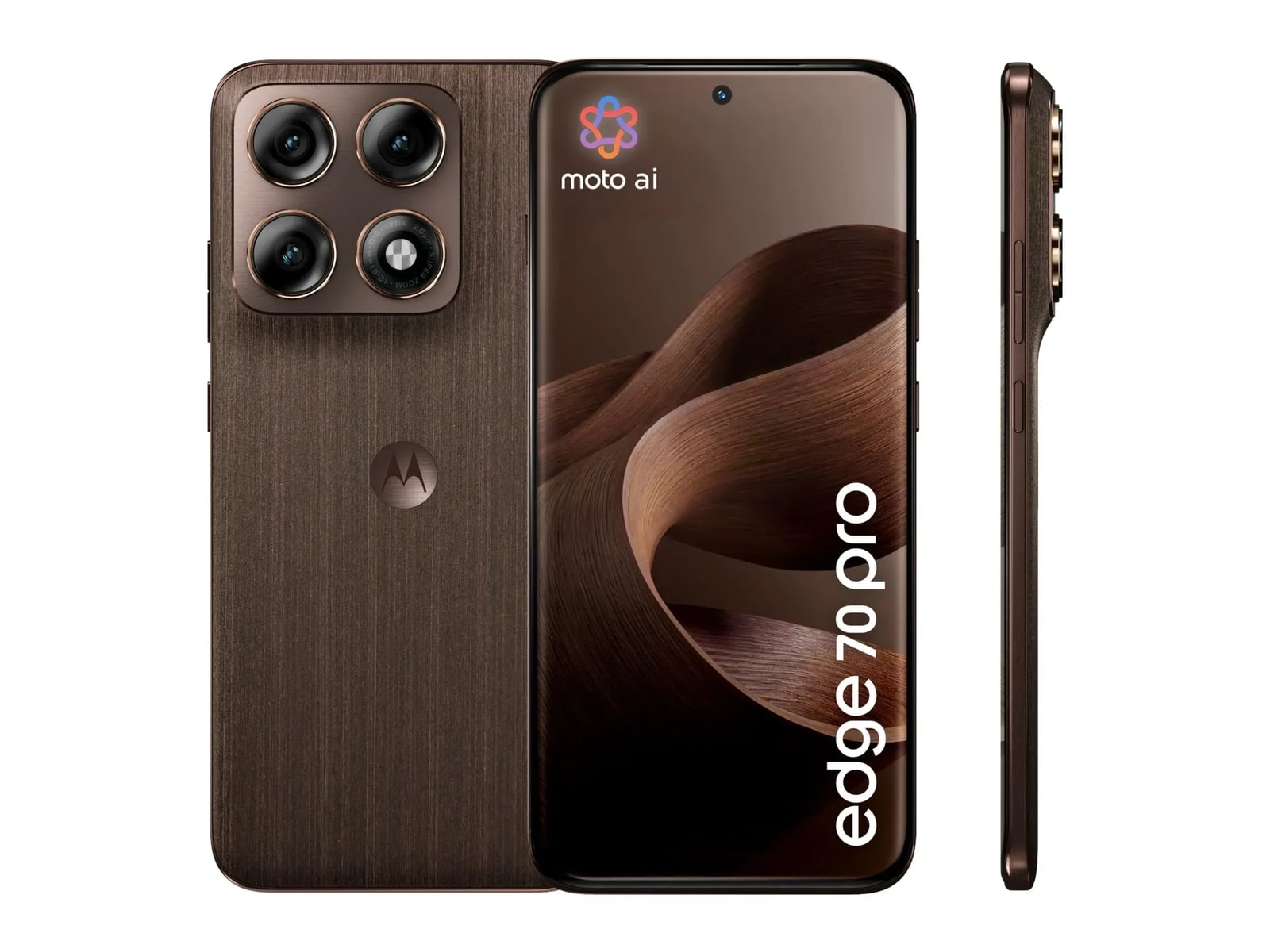 Motorola - Edge 70 Pro 5G 256GB - PANTONE Chicory Coffee