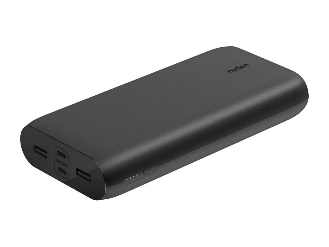 Belkin - BoostCharge 4-Port Power Bank 26K Black Power Banks