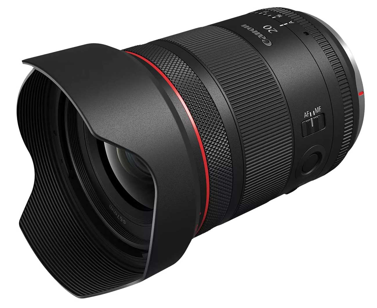 Canon - RF20mm F1.4 L VCM Camera Lenses - Black