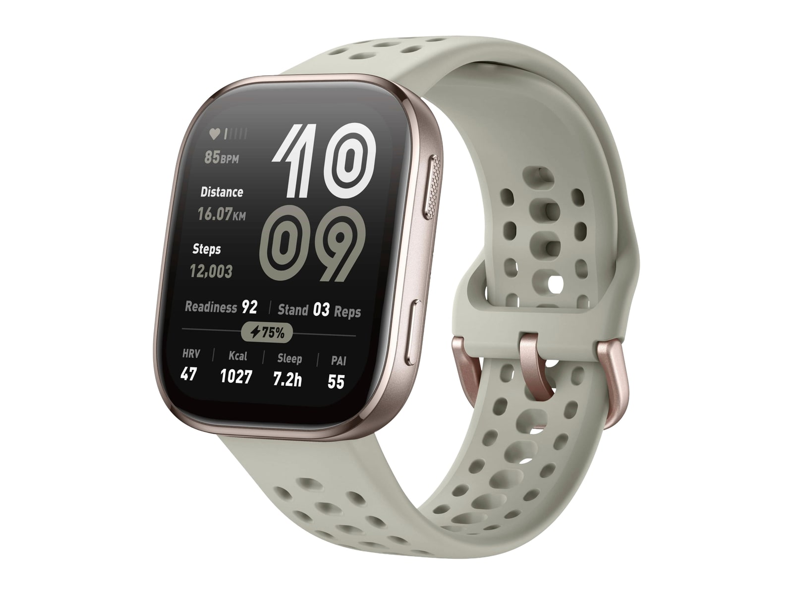 Amazfit - Bip 6 Stone Smart Watches - Stone