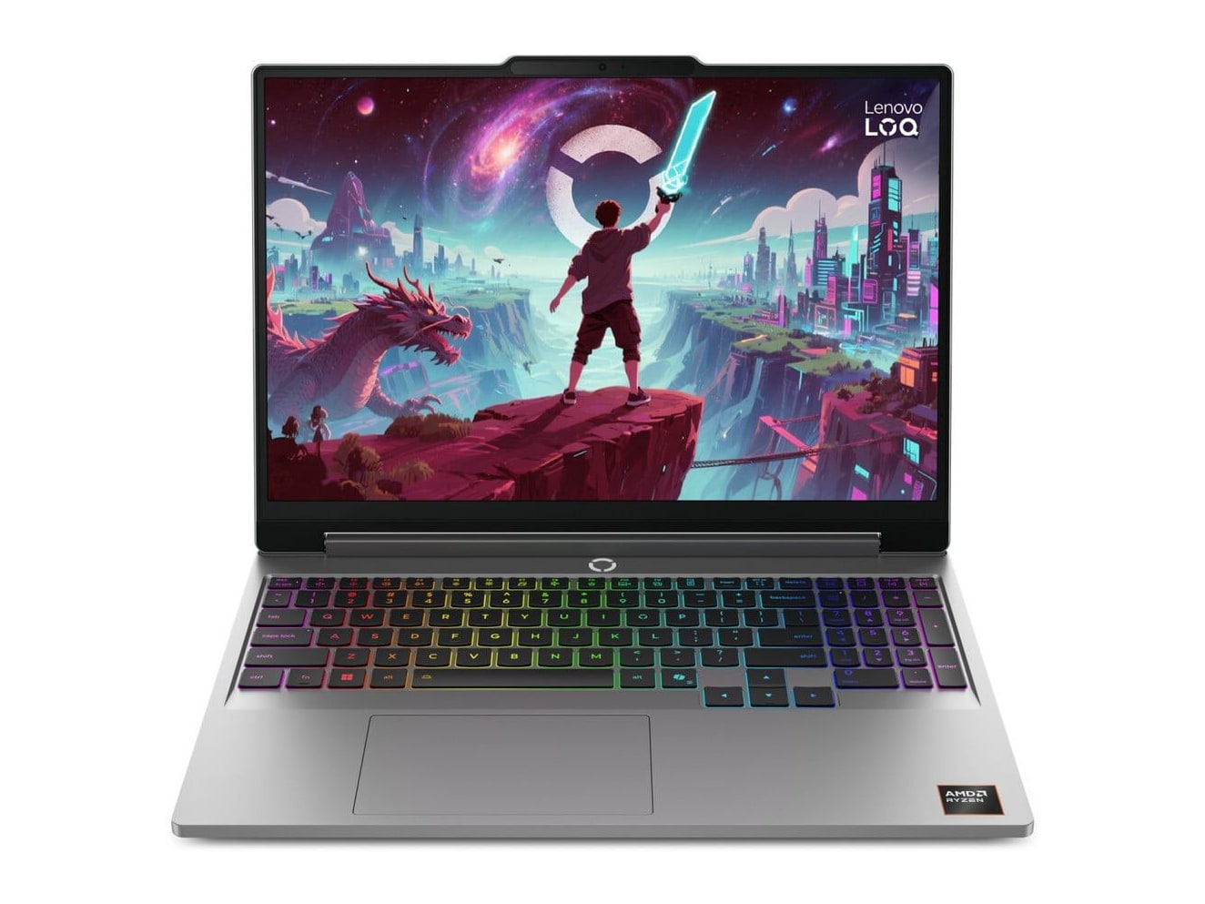 Lenovo - LOQ 15AHP11 83TN0056IX 15.3" - AMD Ryzen 7 250 chip - 16GB Memory - 1TB SSD - Gray