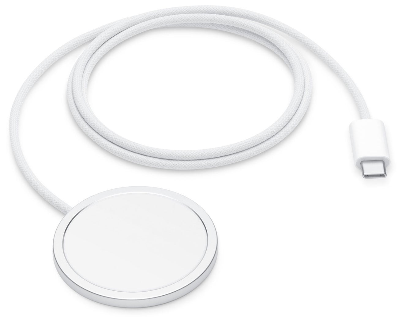 Apple - MagSafe Charger - 1 m (3.3 ft) - Wireless Charger for iPhone and AirPods - White