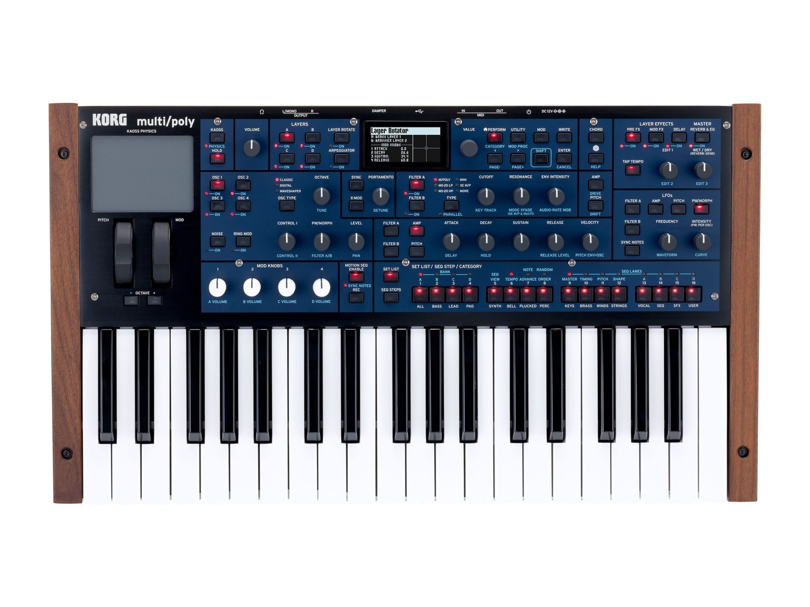 Korg - Multi/Poly Analog Modeling Synthesizers