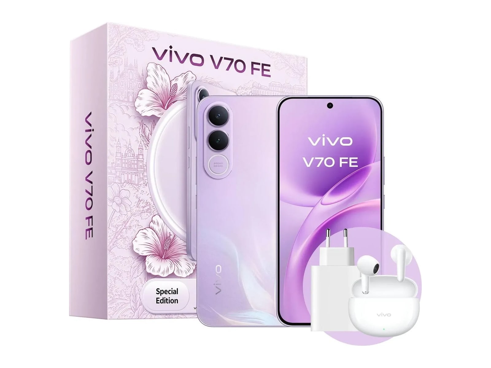 Vivo - V70 FE 512GB - Purple