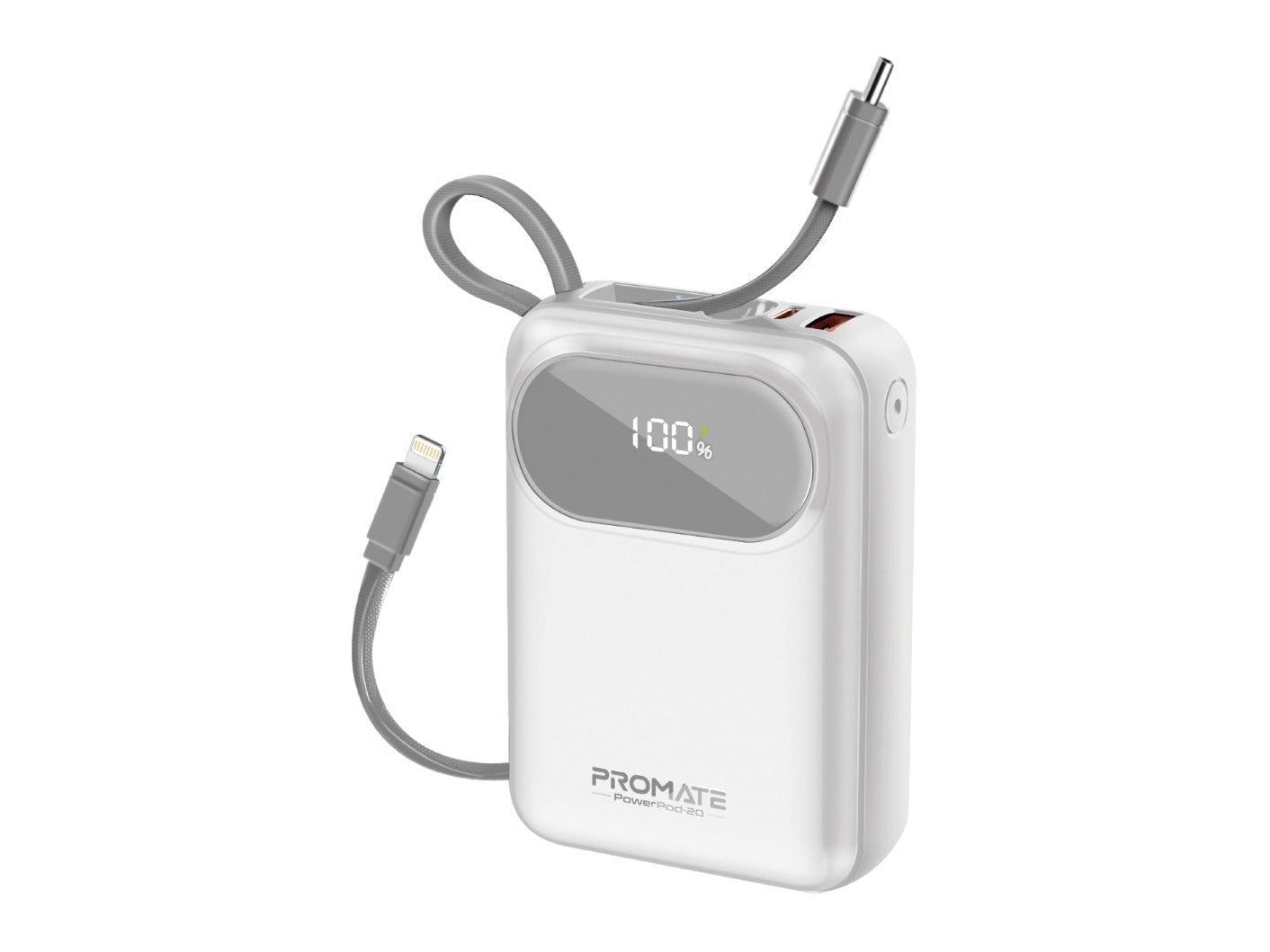 Promate - PowerPod-20 Power Banks - White