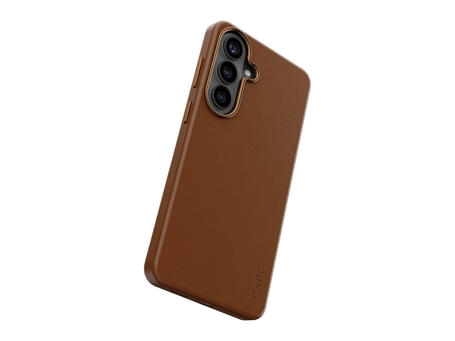 PanzerGlass - CARE Solo Case Brown w. Qi Samsung Galaxy S26+
