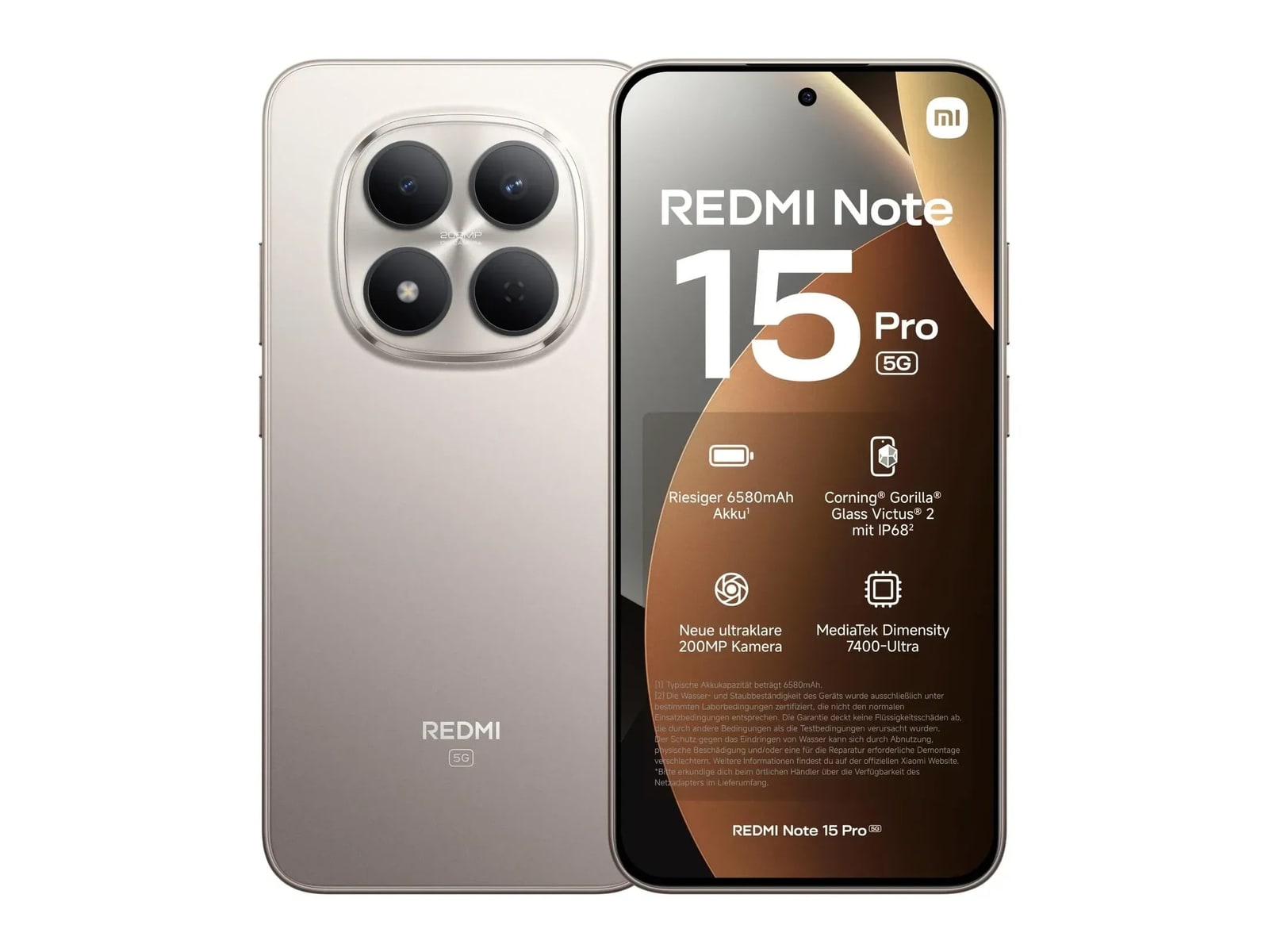 Redmi - Note 15 Pro 5G 512 GB - Titanium