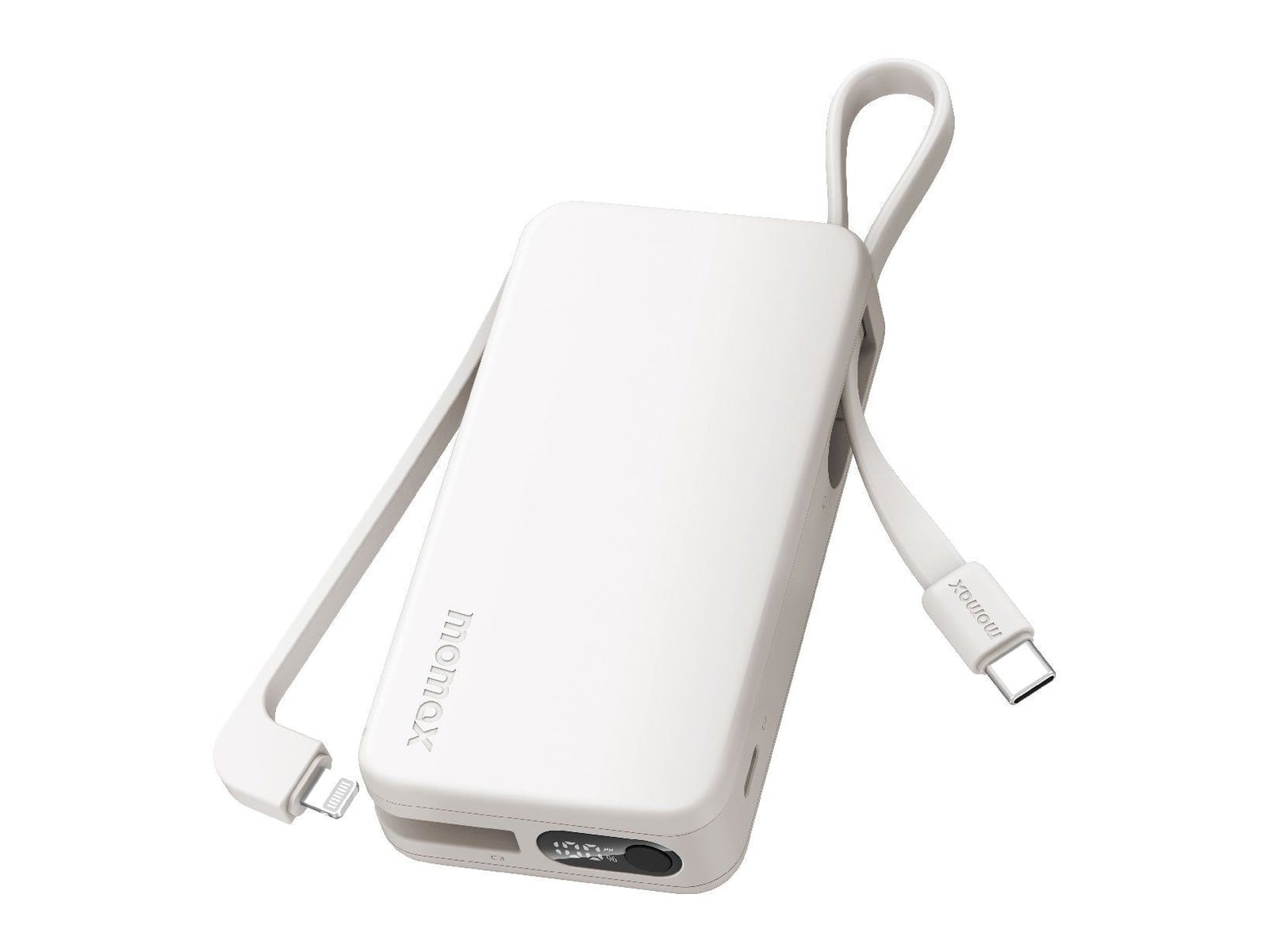 MOMAX - 1-Power Vital+ Power Bank 10000mAh White Power Banks