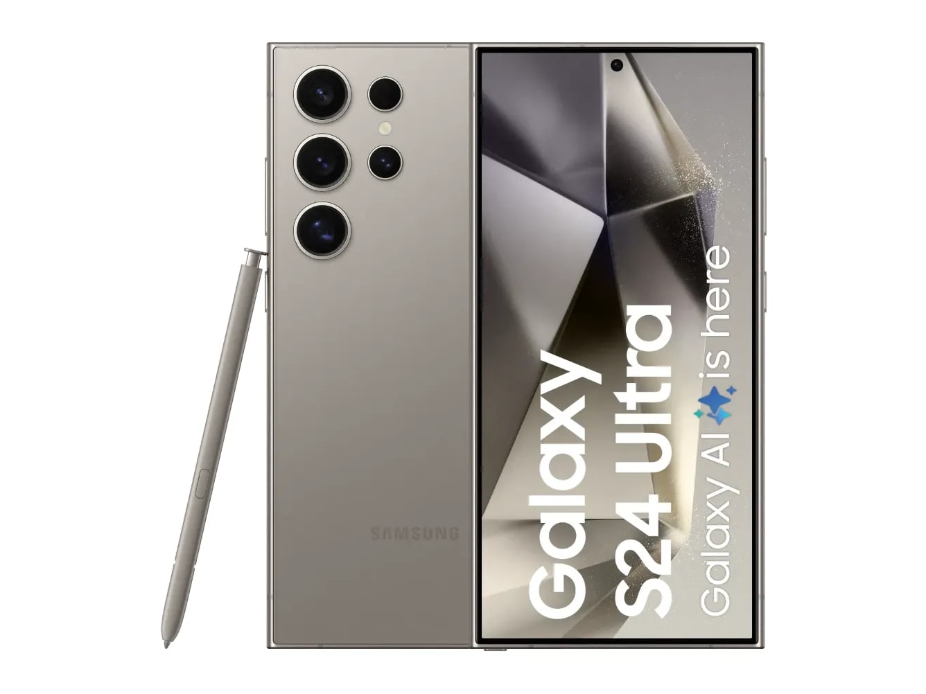 Samsung - Galaxy S24 Ultra 5G 512GB - Titanium Gray (EU)