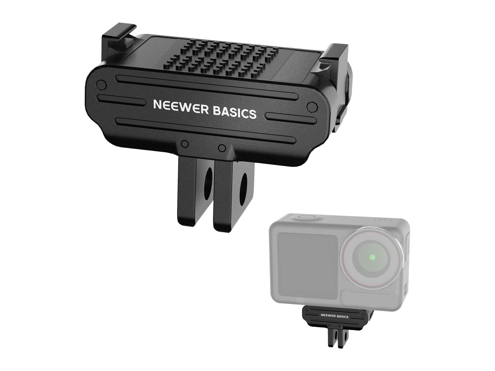 Neewer - BASICS DP04 Magnetic Mount For DJI OSMO Action 5 Pro 4 3 360 Camera Accessories