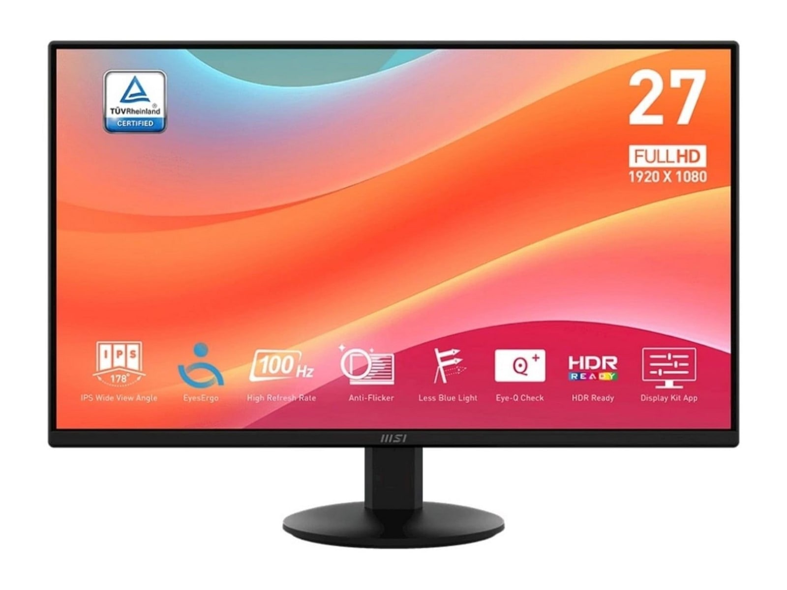 MSI - 27" PRO MP272L Full HD 100Hz Professional Monitors