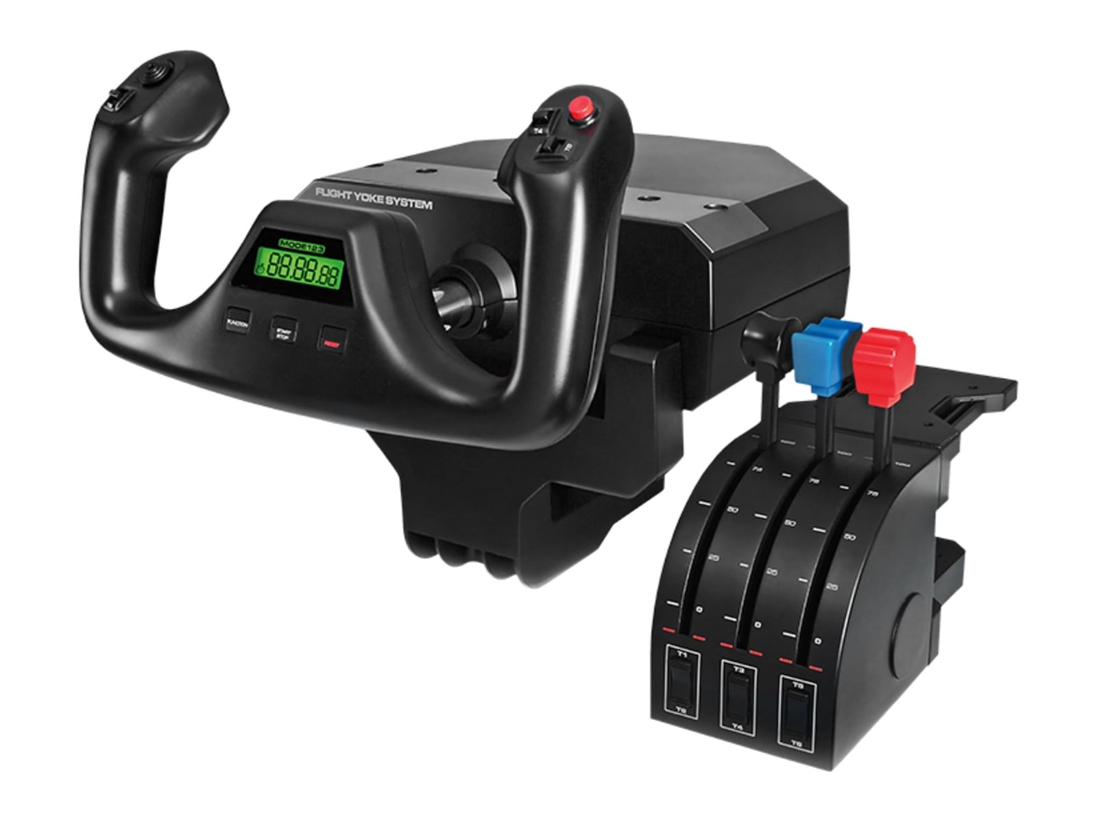 Logitech G - Flight Yoke System - Black