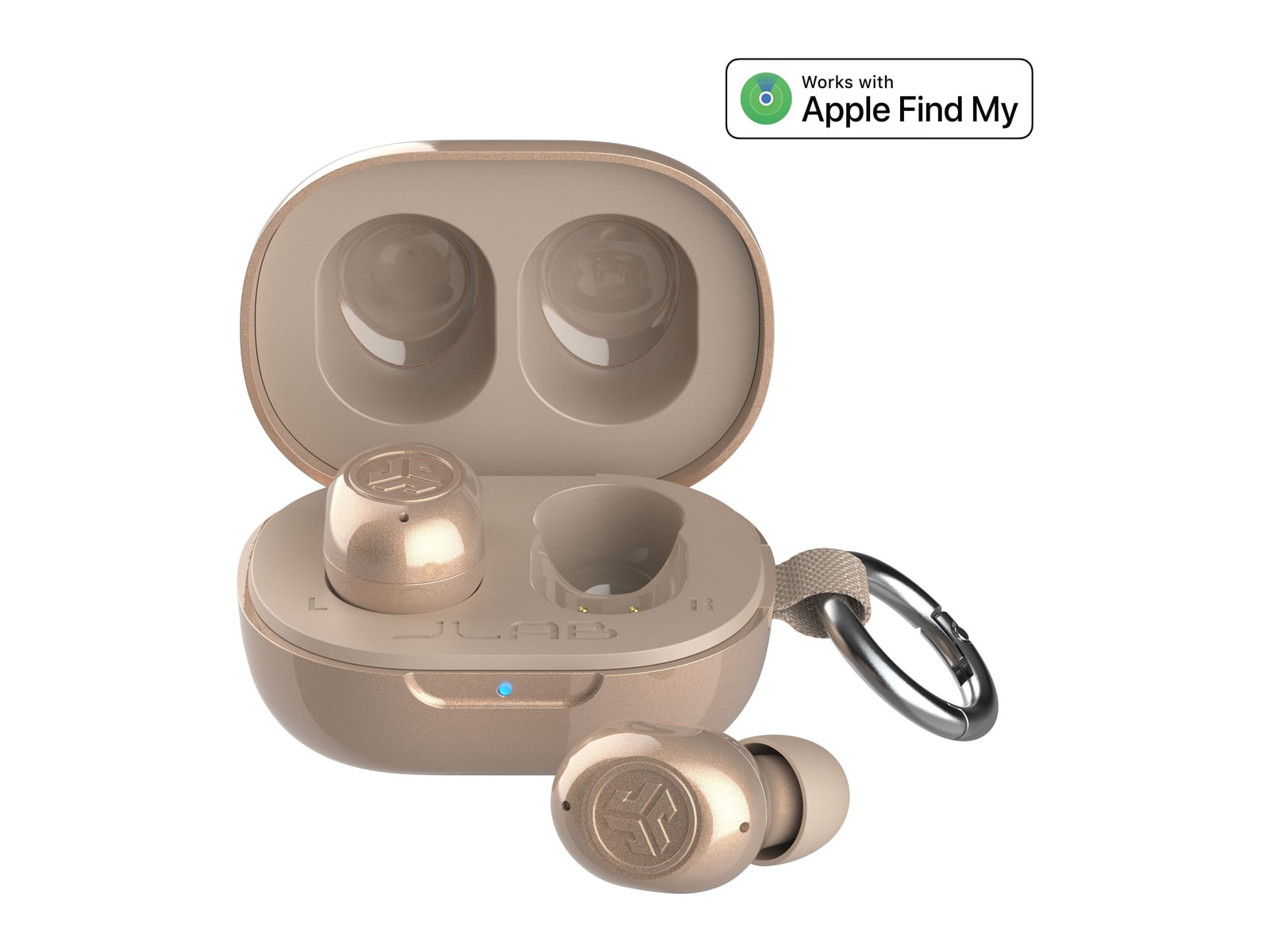 JLab - JBuds Mini ANC Jelle True Wireless Earbuds - Gold Digger