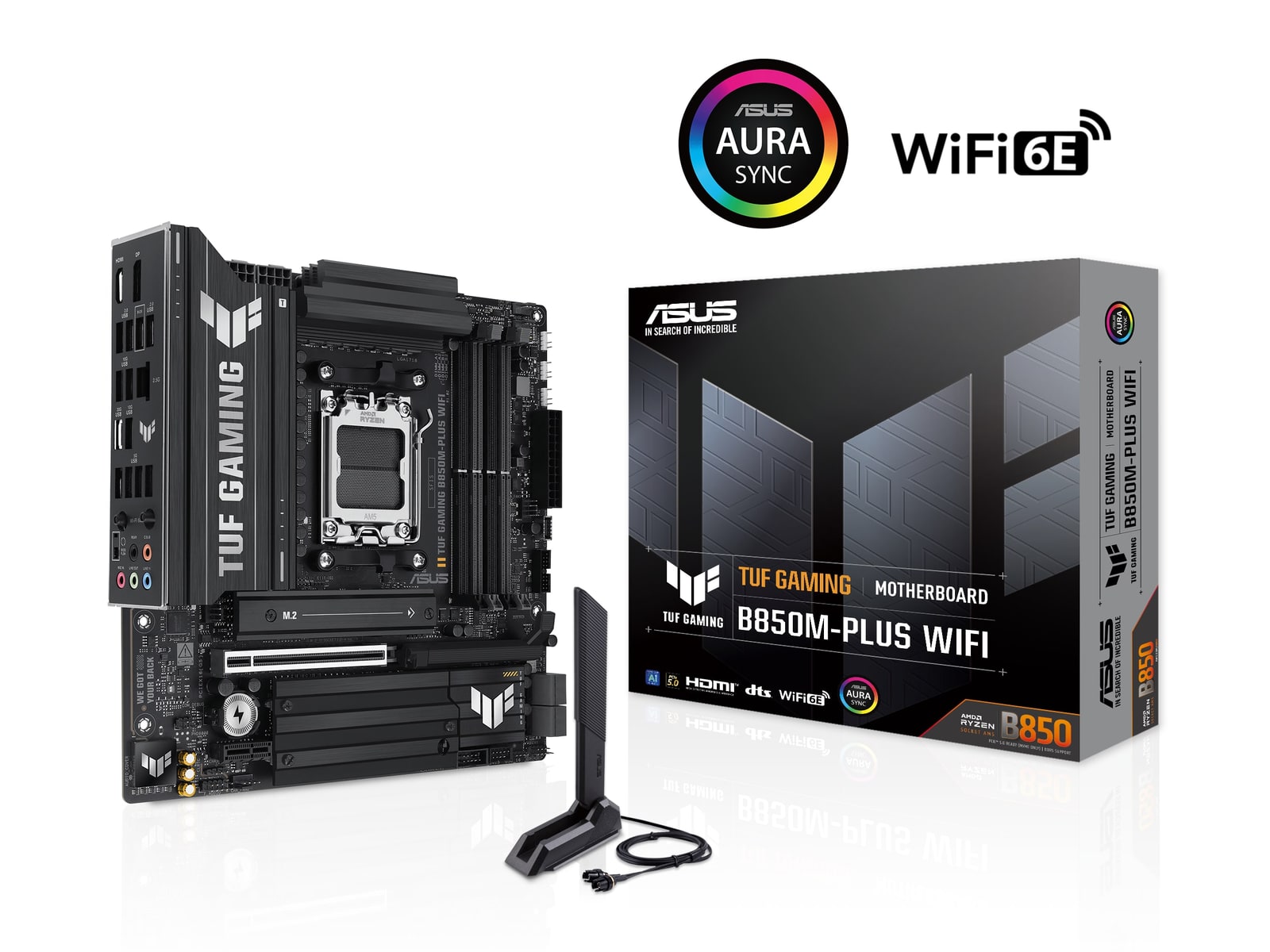 ASUS - TUF Gaming B850M-Plus WiFi Motherboards