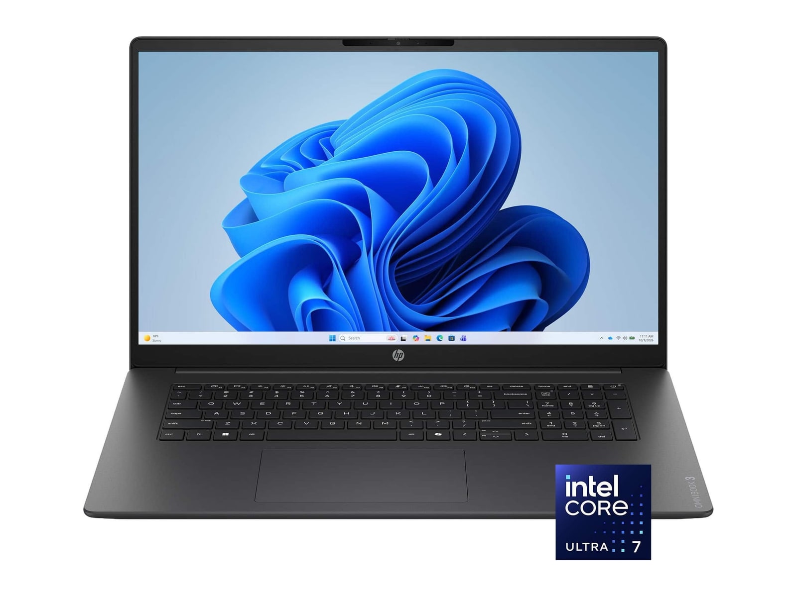 HP - OmniBook 3 17-DG0117DX 17.3" - Intel Core Ultra 7 255U chip - 16GB Memory - 1TB SSD - Mica Silver
