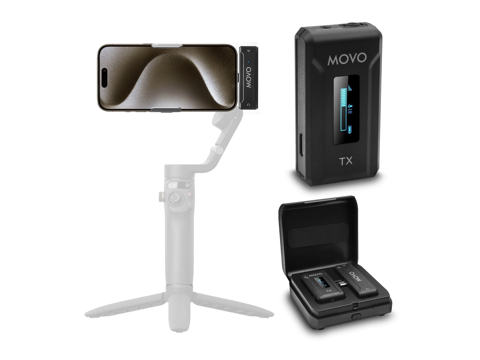 MOVO - WMX-2-C-IP Microphones