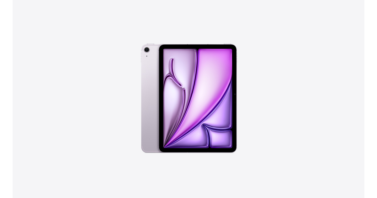 Apple - iPad Air 11" - M4 chip - 1TB - Wi-Fi + Cellular - Purple