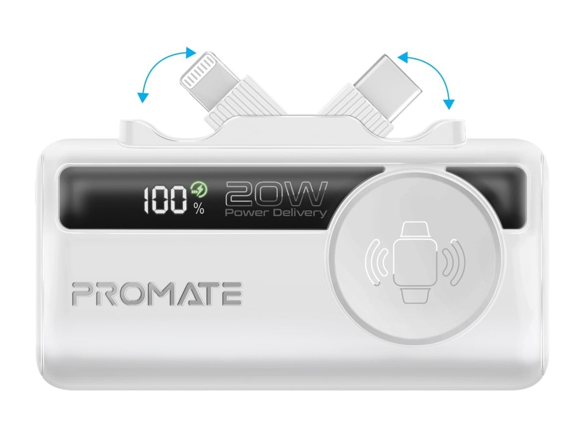 Promate - PowerUp-Trio White Power Banks